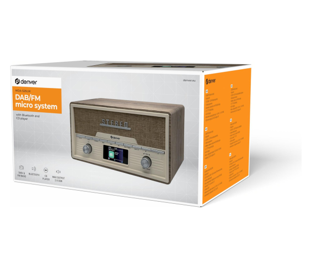Denver Radio retro Denver MDA-525LW light wood - 1535081 - zdjęcie 5